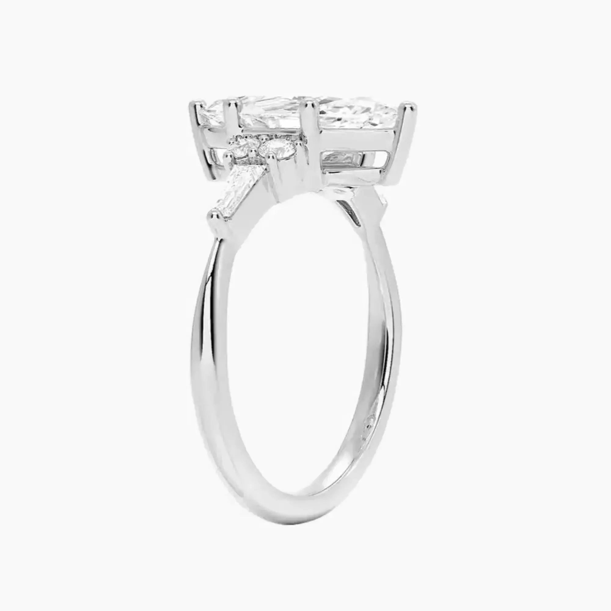 Jovana Marquise Designer 1.5 Carat Lab Grown Diamond Engagement Ring in 14K Rose Gold