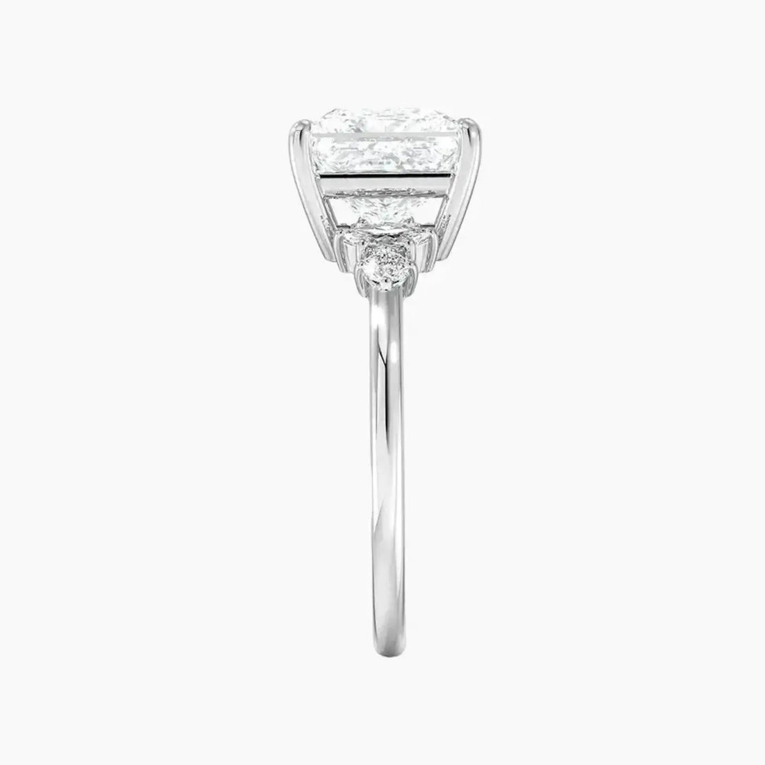 Jordana Princess Designer 2.5 Carat Lab Grown Diamond Engagement Ring in 14K Yellow Gold